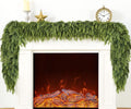 Giauma 9FT Double Fullness Artificial Christmas Cedar Garland 280 Branches