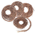 4 Pack 15 Feet DIY Crafts Natural Grapevine Twig Vine Garland Wreaths for Wedding House Holiday Door Wall Decor