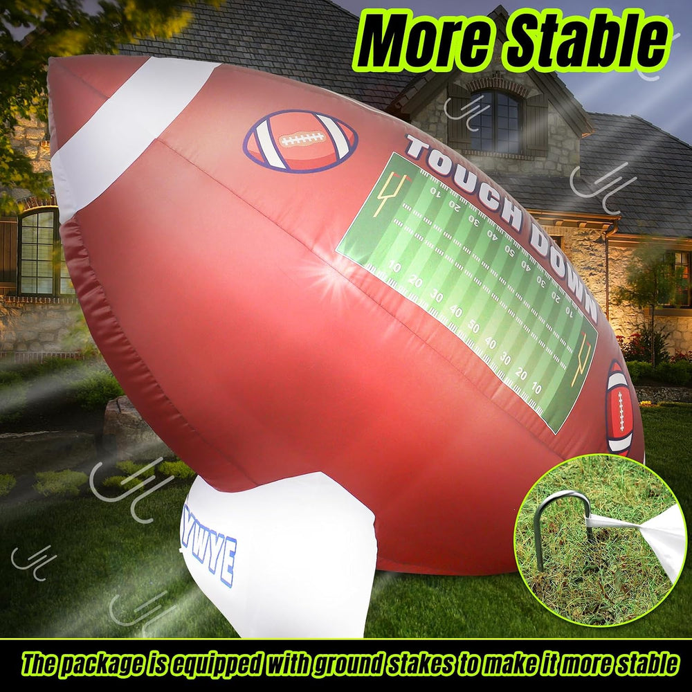 10FT Football Party Decorations - Outdoor Indoor Inflatable Decor Supplies