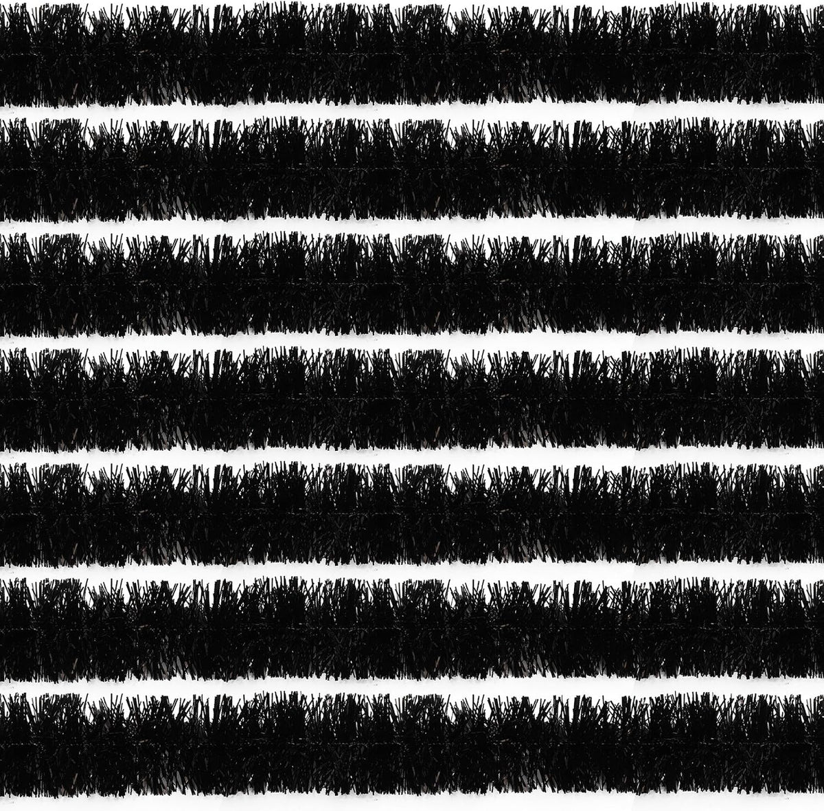 200 FT Black Tinsel Garland Christmas Decorations Metallic Tinsel Wall Hanging Streamers for Christmas Tree Birthday Party New Year Holiday Party Supply (3.54" x 200', Black)