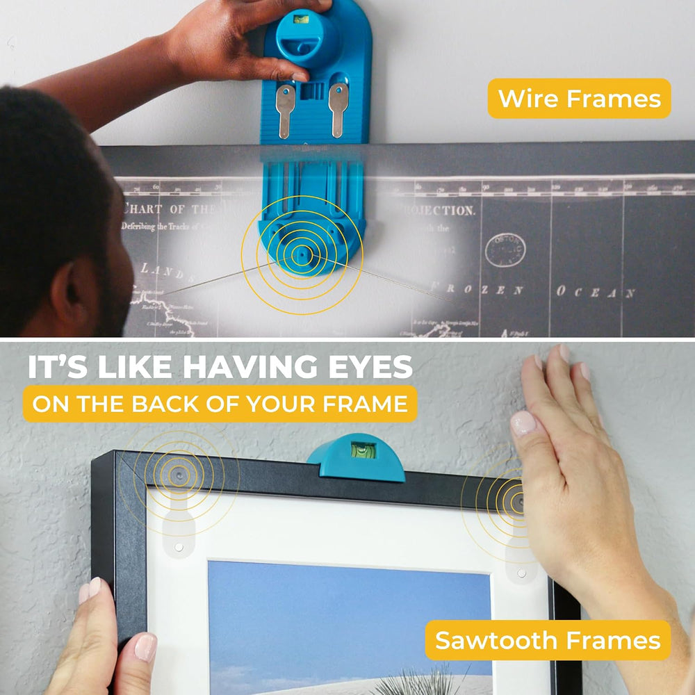 Original Go Hang It!® Pro All-in-One Picture Hanging Kit, Level & Hardware