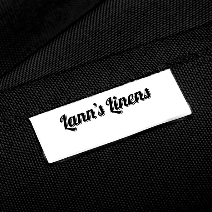 Lann's Linens - 10 Premium 70" x 120" Tablecloths for Wedding/Banquet/Restaurant - Rectangular Polyester Fabric Table Cloth - Black (10 Pack)