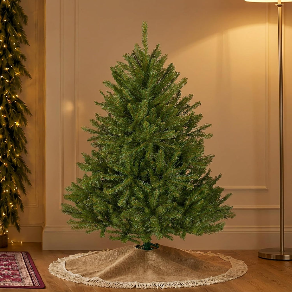 national tree company 4ft unlit dunhill fir mini shown in use