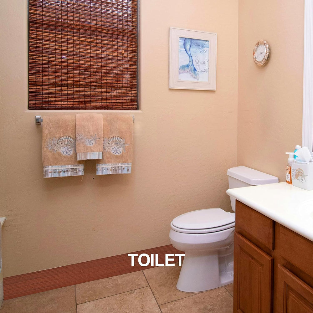 Red Teak Wall Molding Trim 3 Inch x 20 Feet, Wall Base Baseboard Molding Trim...
