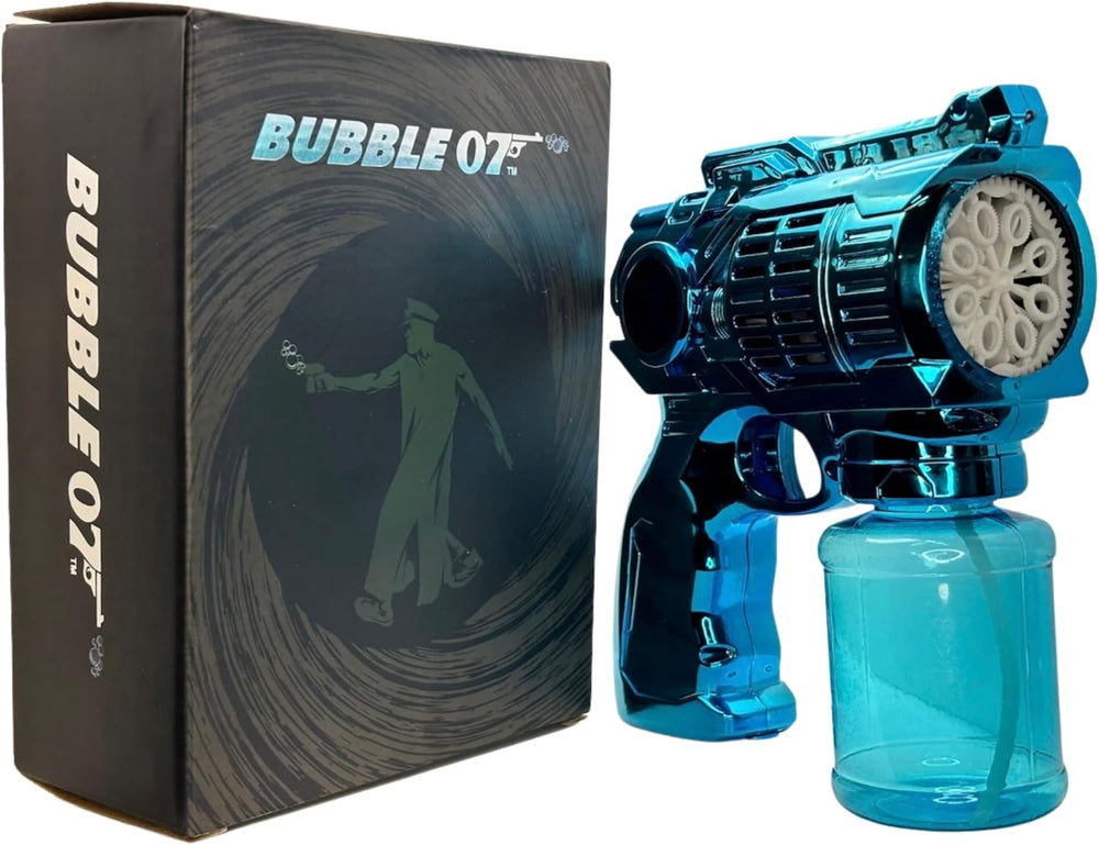 Bubble 07 Adult Bubble Gun - 200 Bubbles Per Second - Handheld Bubble Machine...