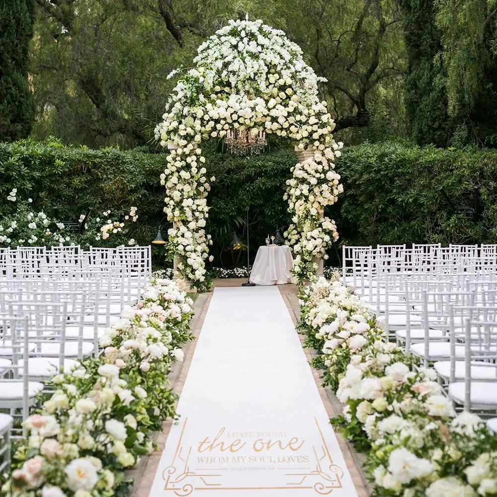 Thickened Aisle Runner, Gold, 3x100 Feet