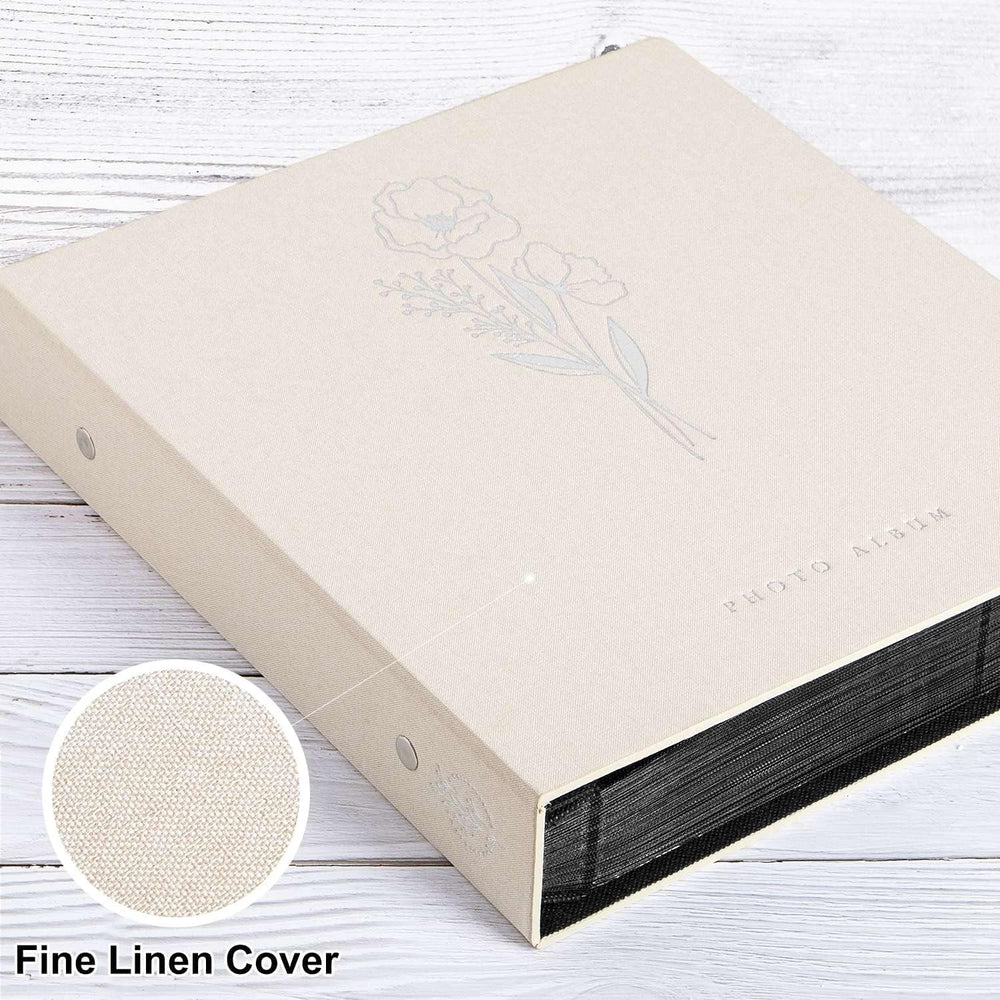 Lanpn Photo Album 4x6 1000 Pockets, Extra Large Capacity Linen Cover Picture ...