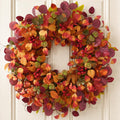 Fall Decor, 26" Fall Wreaths for Front Door, Large Fall Door Wreath