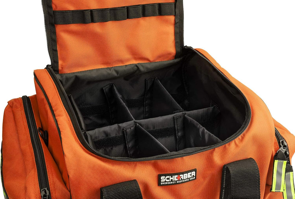 Scherber Fully-Stocked First Responder Bag | Professional EMT/EMS Trauma &amp...