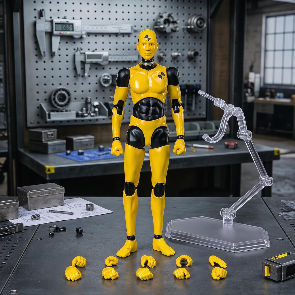 1/12 scale 6inch super flexible male action figure, close-up detail