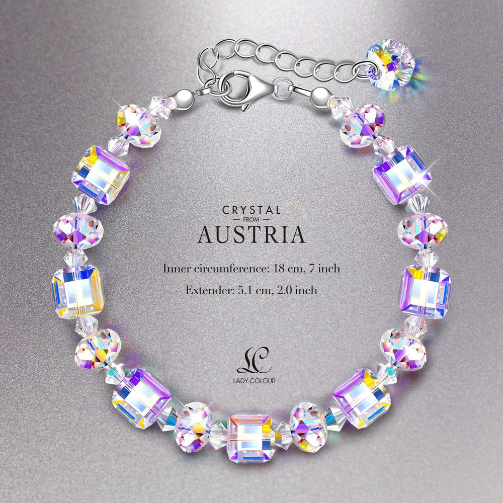 LADY COLOUR ♥ A Little Romance ♥ Sterling Silver Bracelets for Women Northern...