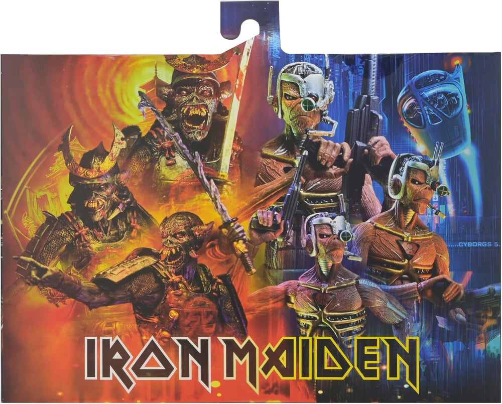 NECA Iron Maiden Future Past World Tour Ultimate Senjutsu Eddie and Somewhere...