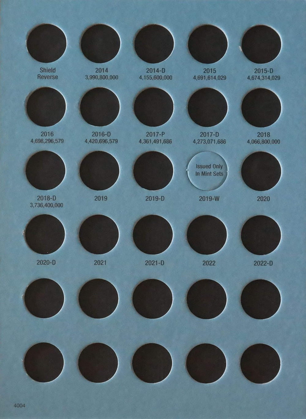 Whitman US Lincoln Cent Coin Folder Four Volume Set 1909 - Date #’s 9004, 903...