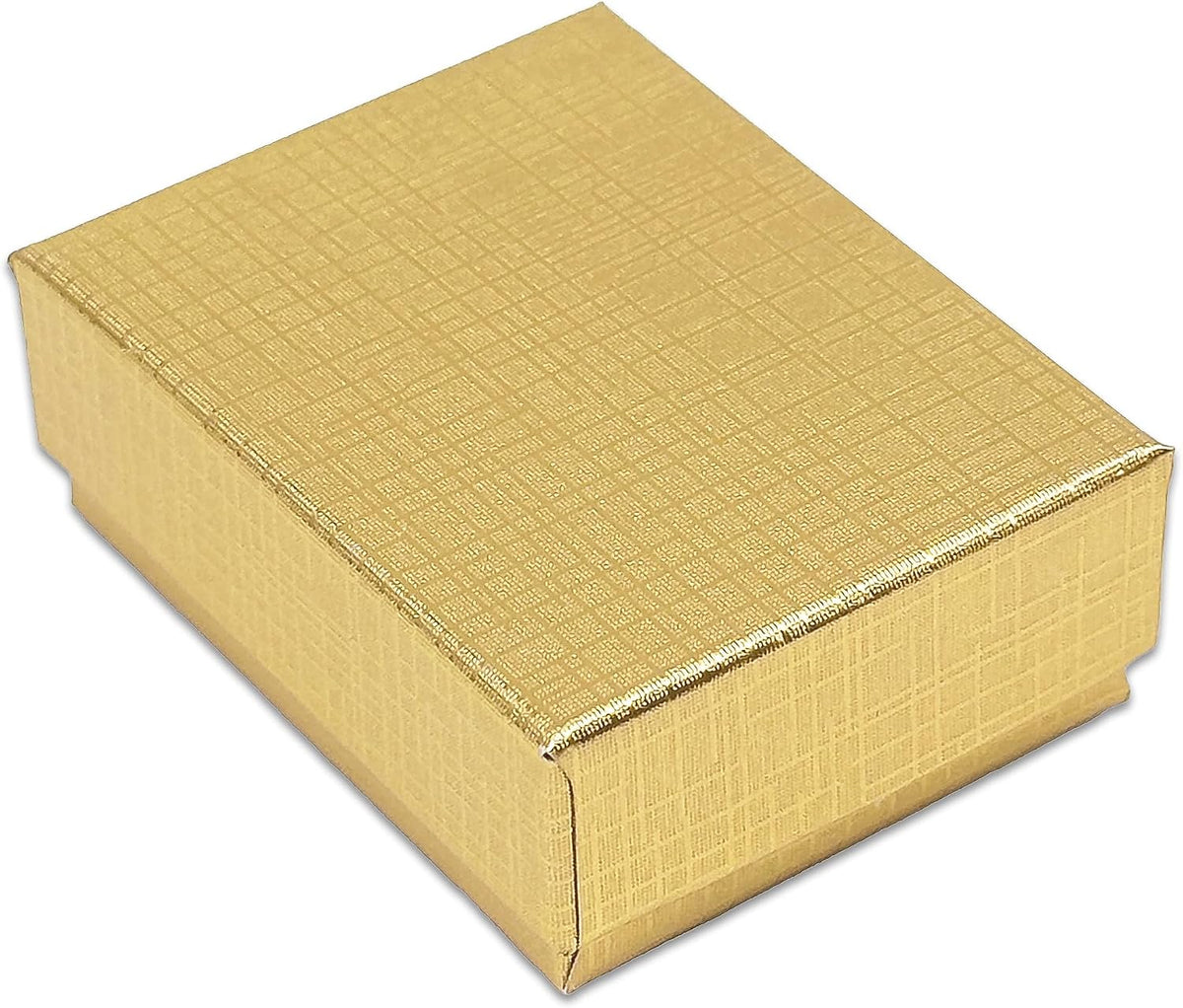 TheDisplayGuys 100pc Cardboard Linen Paper Jewelry Gift Boxes with Paddings
