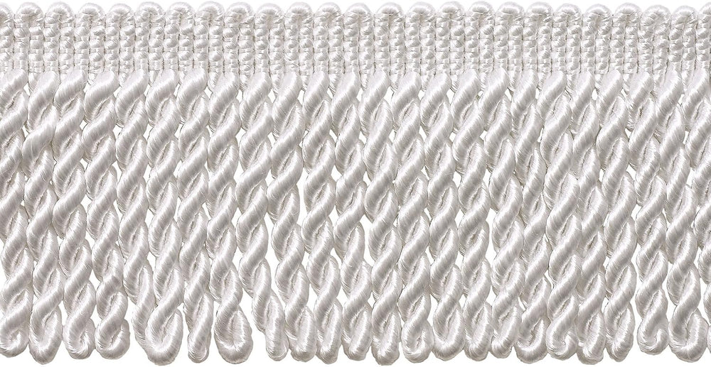 3" (7.5cm) Basic Trim Collection Satiny Bullion Fringe Trim # BFS3 Pure ...