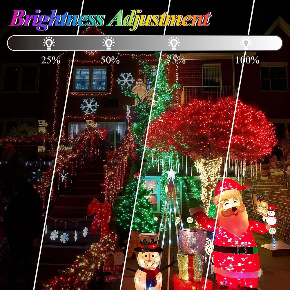 LitHome 240 LED Christmas Net Lights Outdoor Connectable, 14.8FT x 5FT