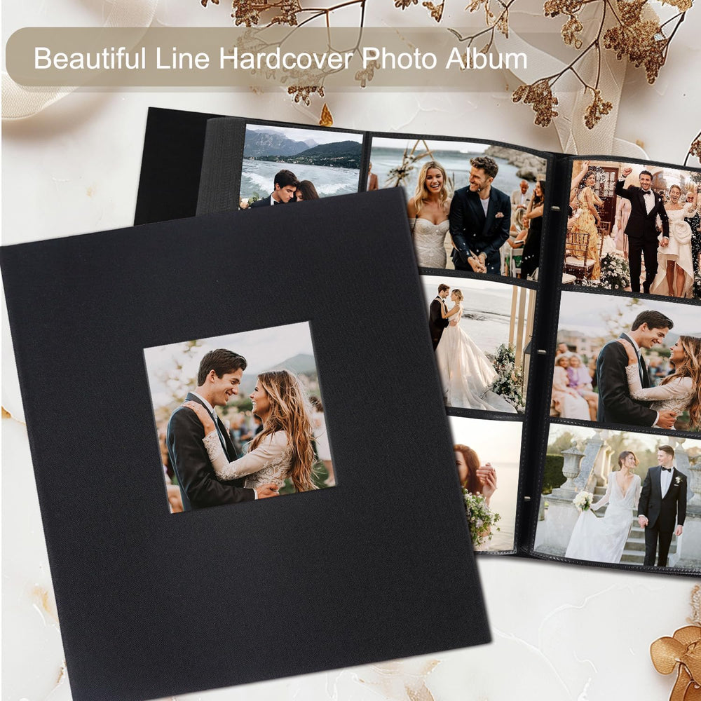Artmag Fabric Photo Album 4x6 1000 Large Capacity for Family Wedding Annivers...