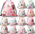 Sweetude 24 Pcs Christmas Nutcracker Drawstring Bags 12 Designs Gift,Chic