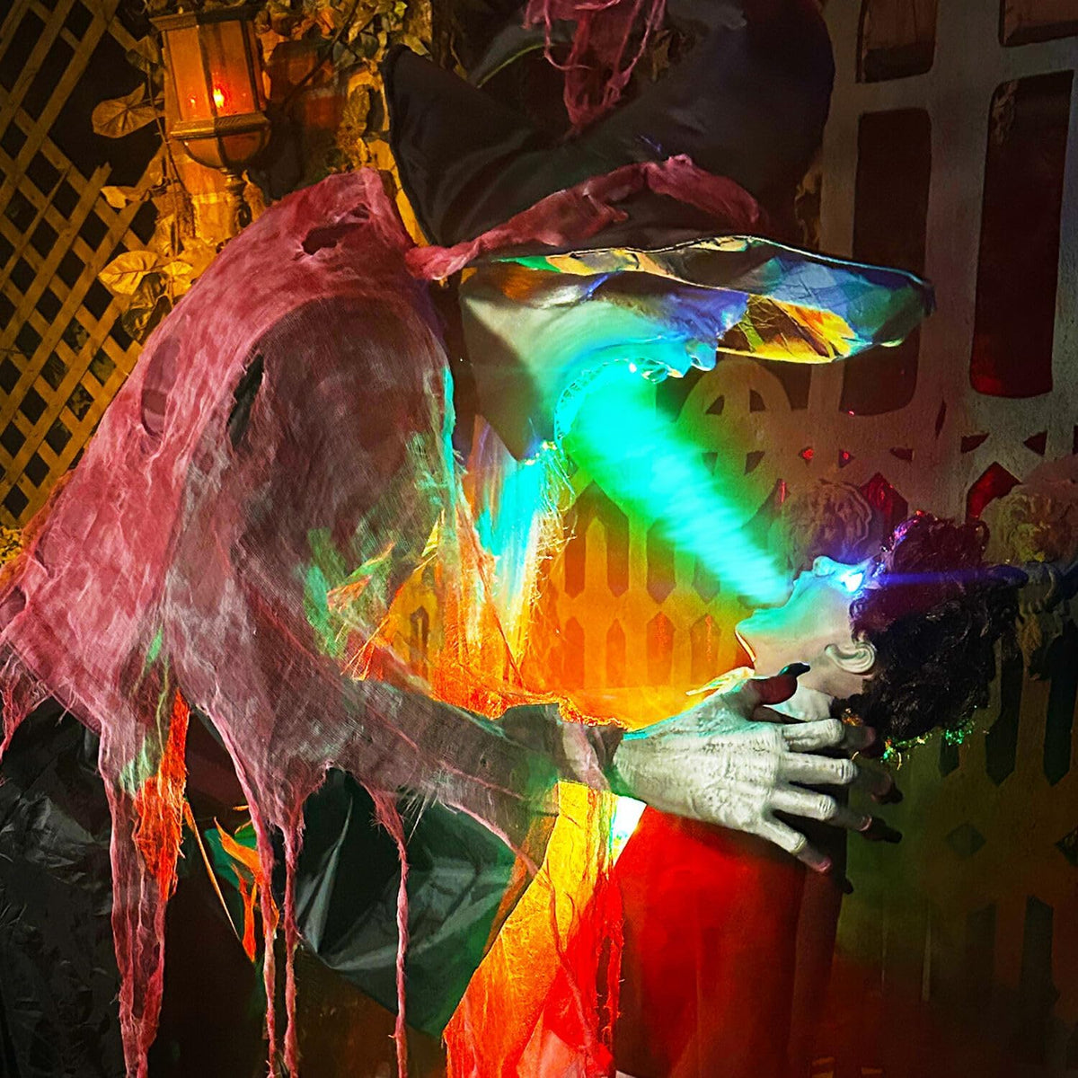 Haunted Hill Farm 7.0-Ft. Animatronic Soul Harvester by Tekky