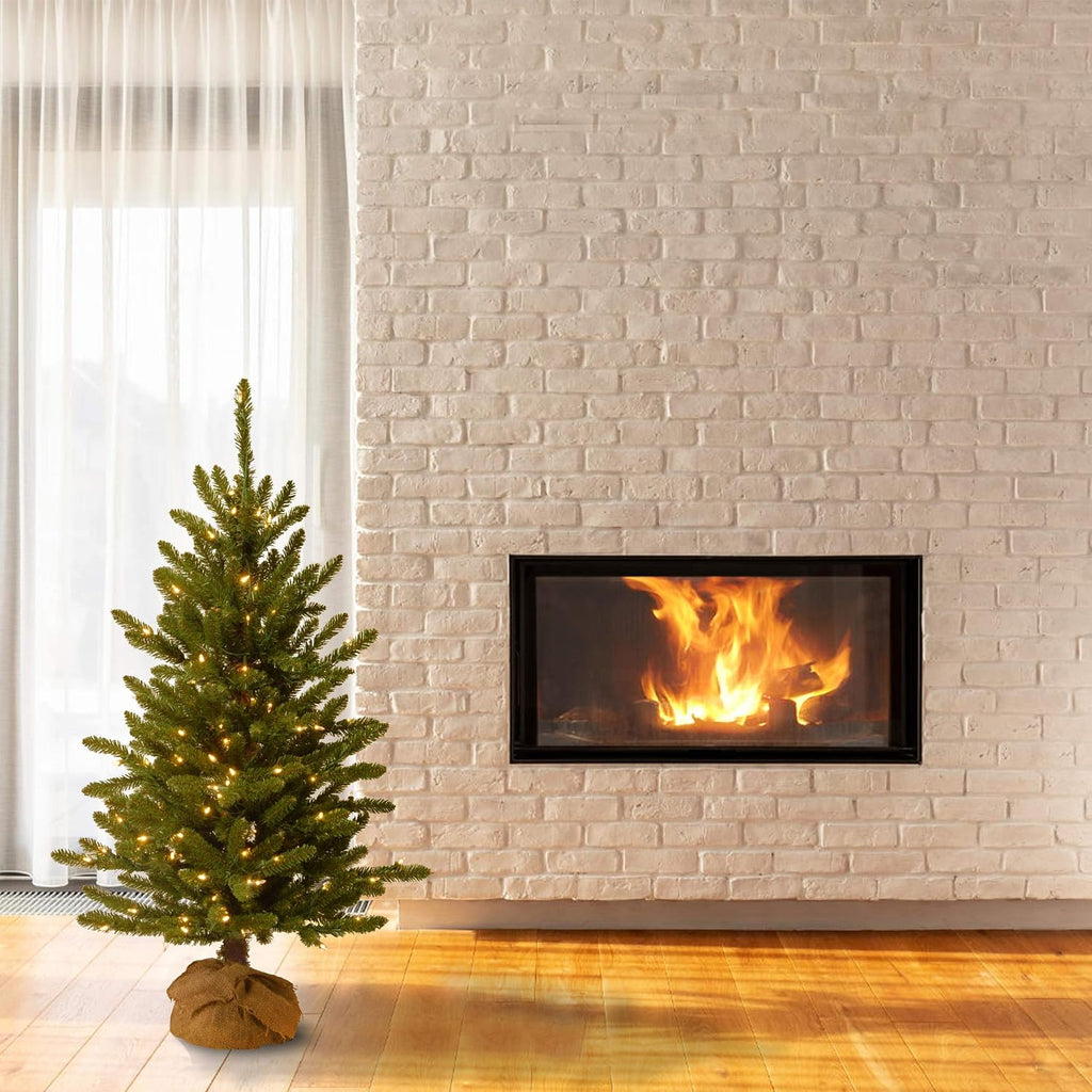 National Tree Company 4ft Pre-Lit Kensington Mini Artificial Christmas Tree