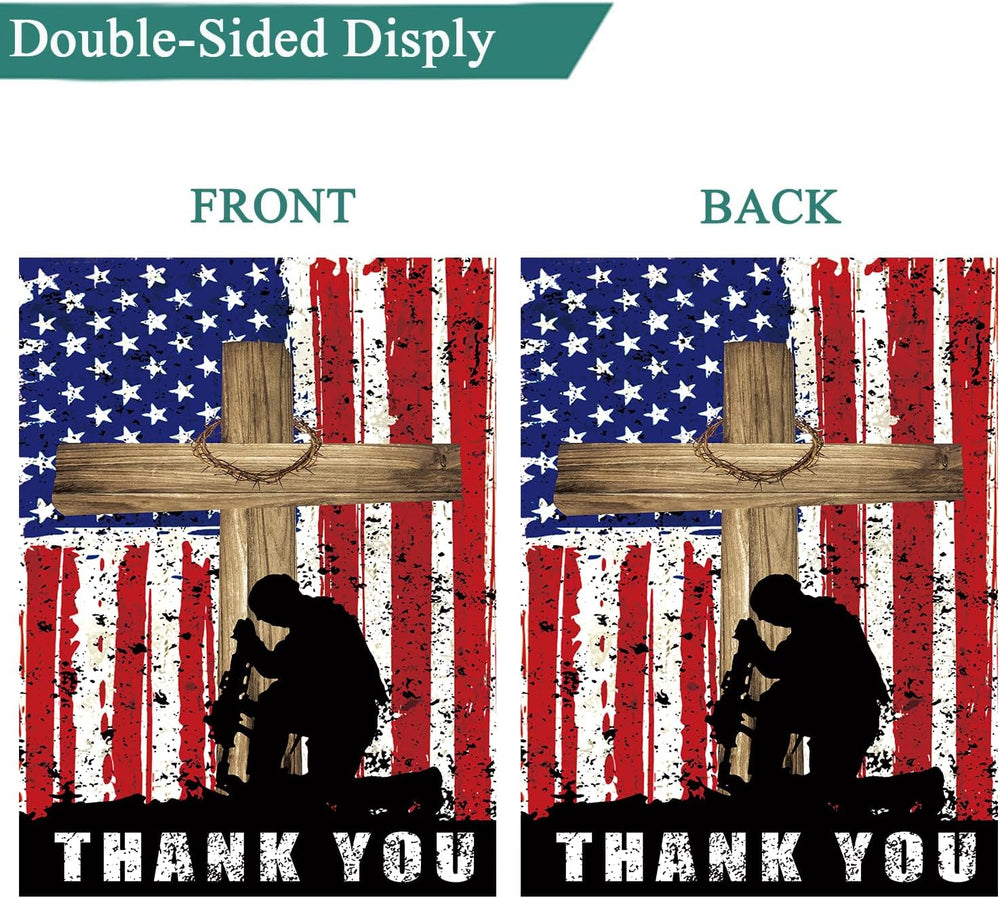 Seasonal Garden Flag Set of 20 - Double Sided 12 x 18 Inch Small Yard Flags