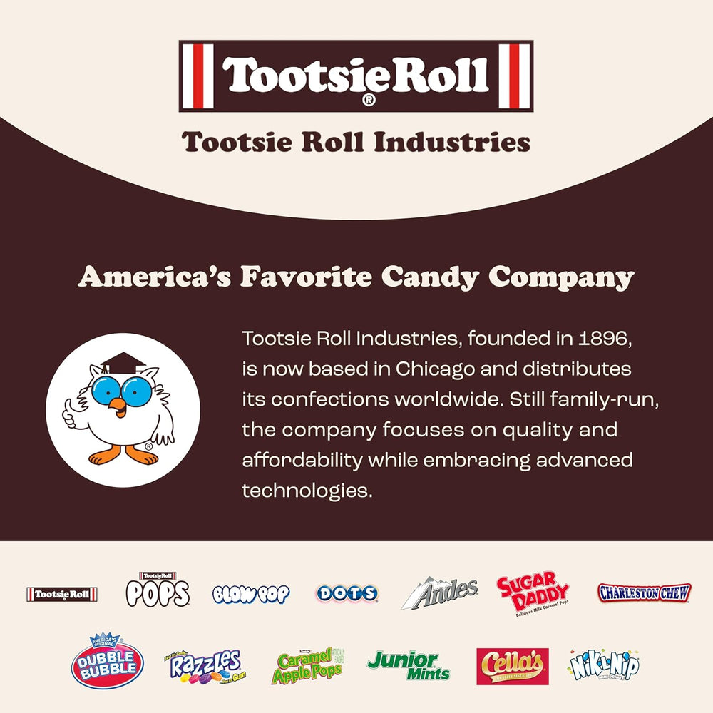 Tootsie Roll Nik-L-Nip Candy Wax Bottles, Fruit Flavored, 3lb Box