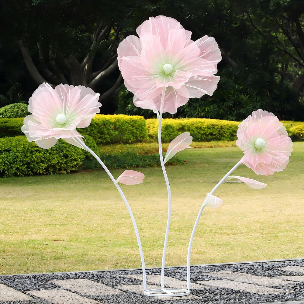 Giant Flowers for Decoration, 5.6 Ft Big Artificial Silk Flower