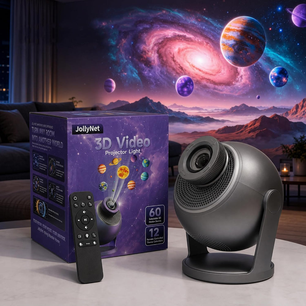 Gray Galaxy Projector for Bedroom, 60 Scenes, 12 Themes