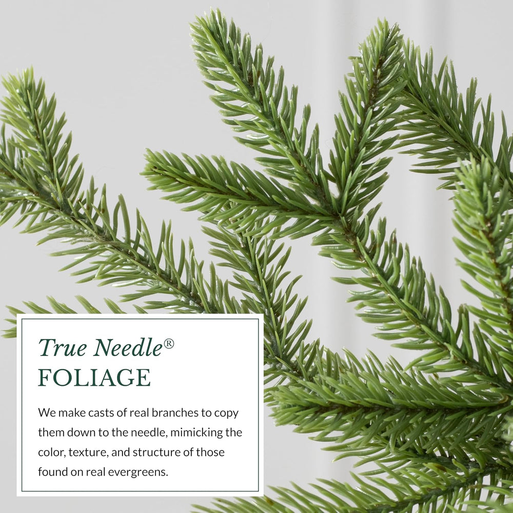 Balsam Hill 7ft Pre-Lit Alpine Christmas Tree - Sparse Artificial Christmas T...