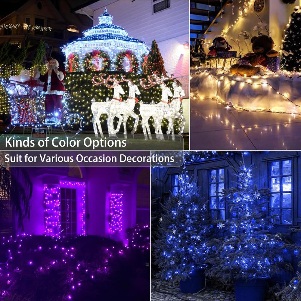 Brizled Smart Christmas Lights 1, 164ft 500 LED RGB Outdoor String Lights