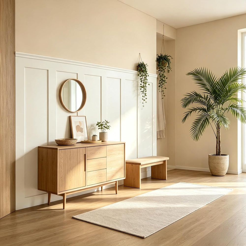 189x54 in Premade Board and Batten Wainscoting Kit