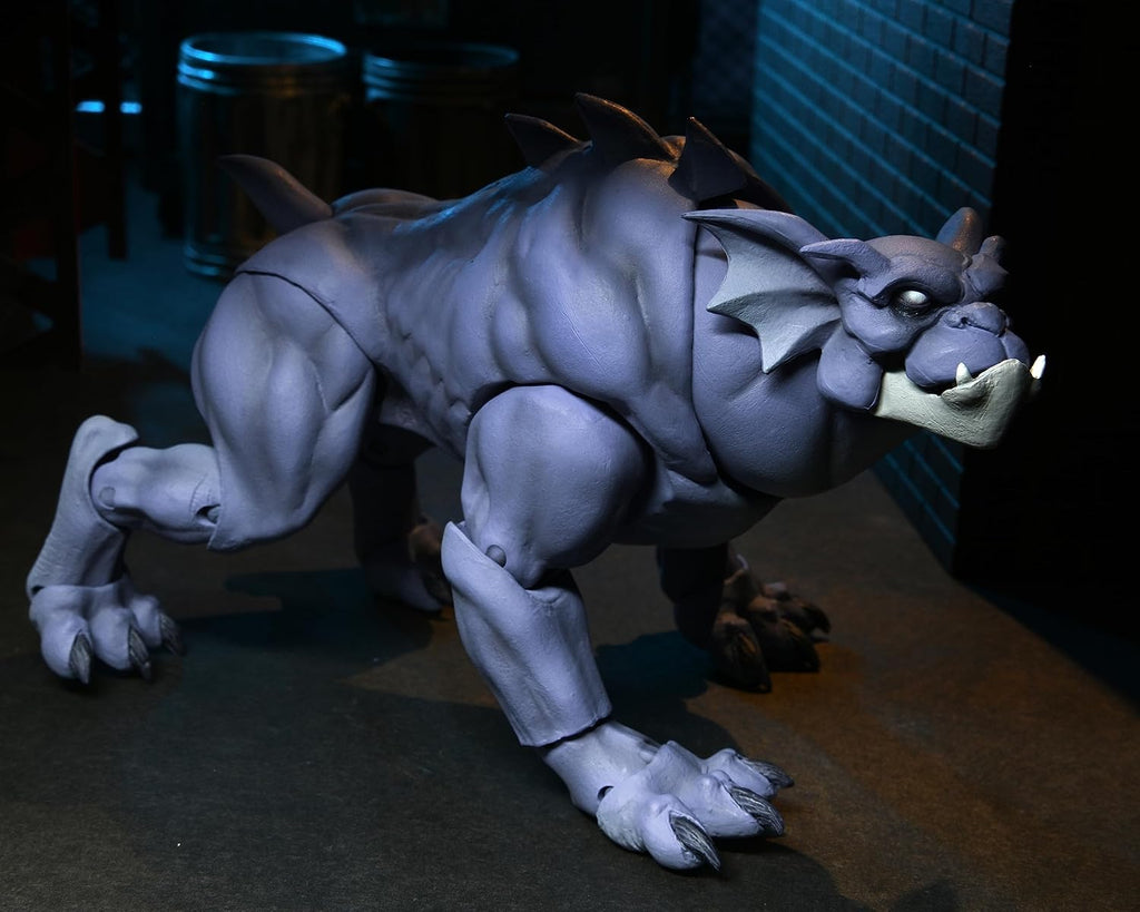 neca - gargoyles bronx 7" scale ultimate action, close-up detail