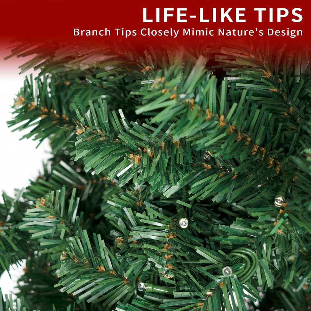 4FT Christmas Tree with Light,Artificial Xmas Tree for Christmas Decoration