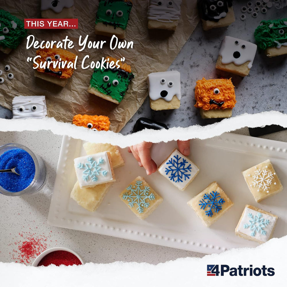 4Patriots Emergency Food Bars: Non-Perishable S.O.S Ration Designed to Last 5...