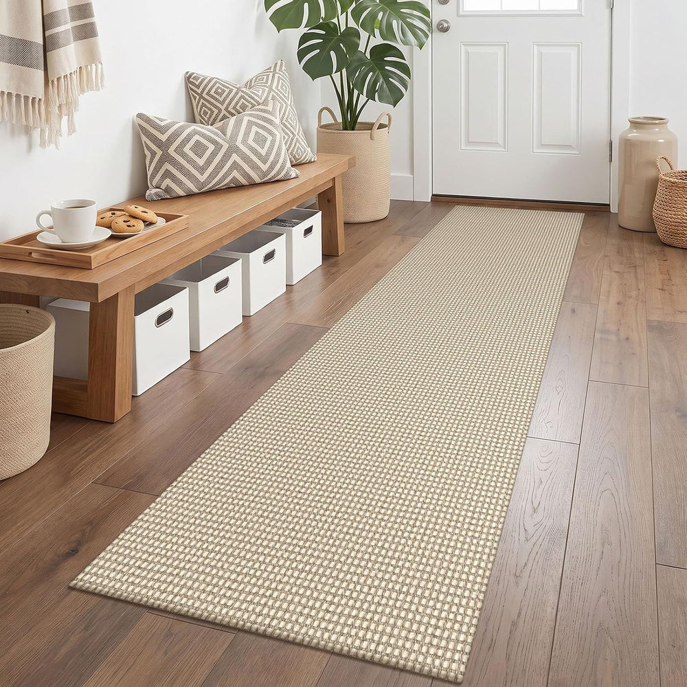 KOZYFLY Runners for Hallways 2x6 ft Washable Kitchen Runner Non Slip Rubber B...