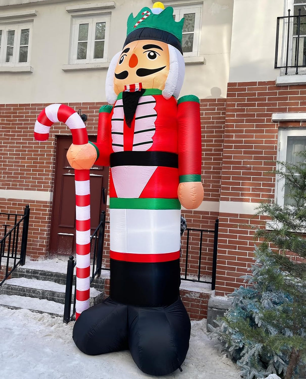 12 ft by 5.9 ft christmas inflatables nutcracker, package contents
