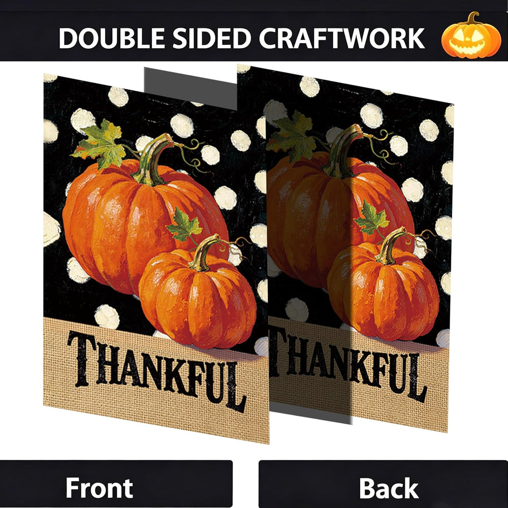 Seasonal Garden Flags Set of 12, 28×40In Double Sided Large House Flags