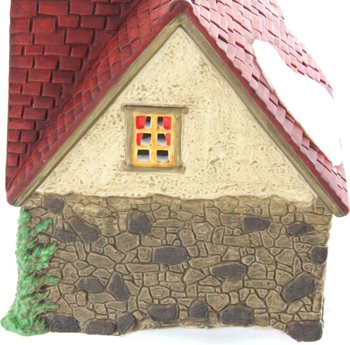 department 56 "butter tub farmhouse" retired dickens village, side view