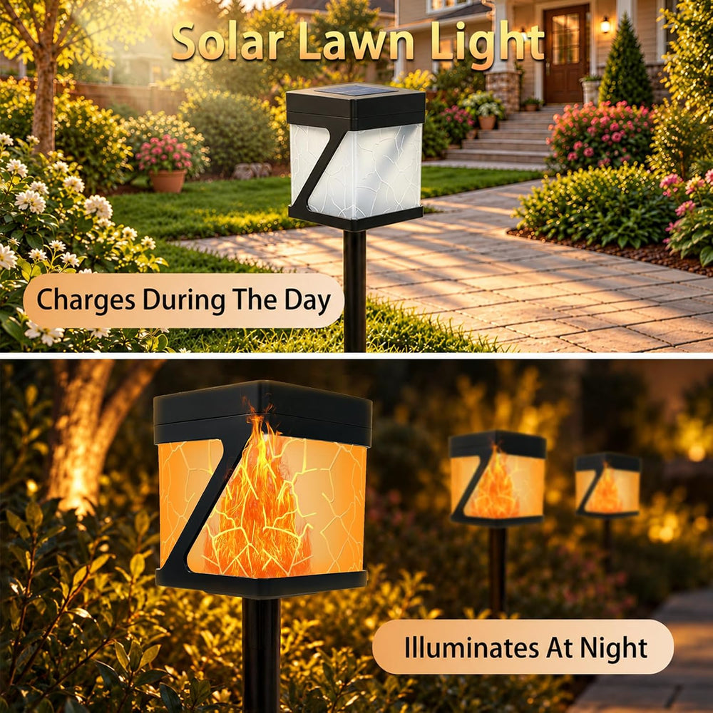 Swingers Solar Lights Outdoor, Waterproof Solar Lawn Lights