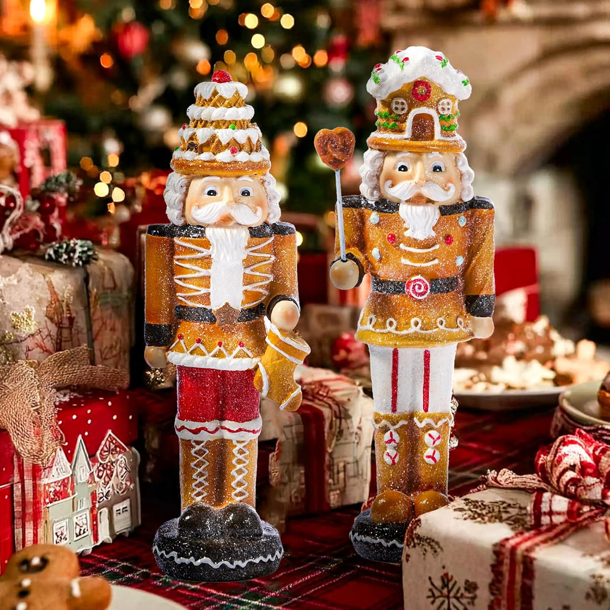 wds wondrous christmas nutcracker soldier decor for home showing dimensions