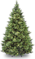 National Tree Company 6.5ft Pre-Lit Carolina Pine Artificial Christmas Tree