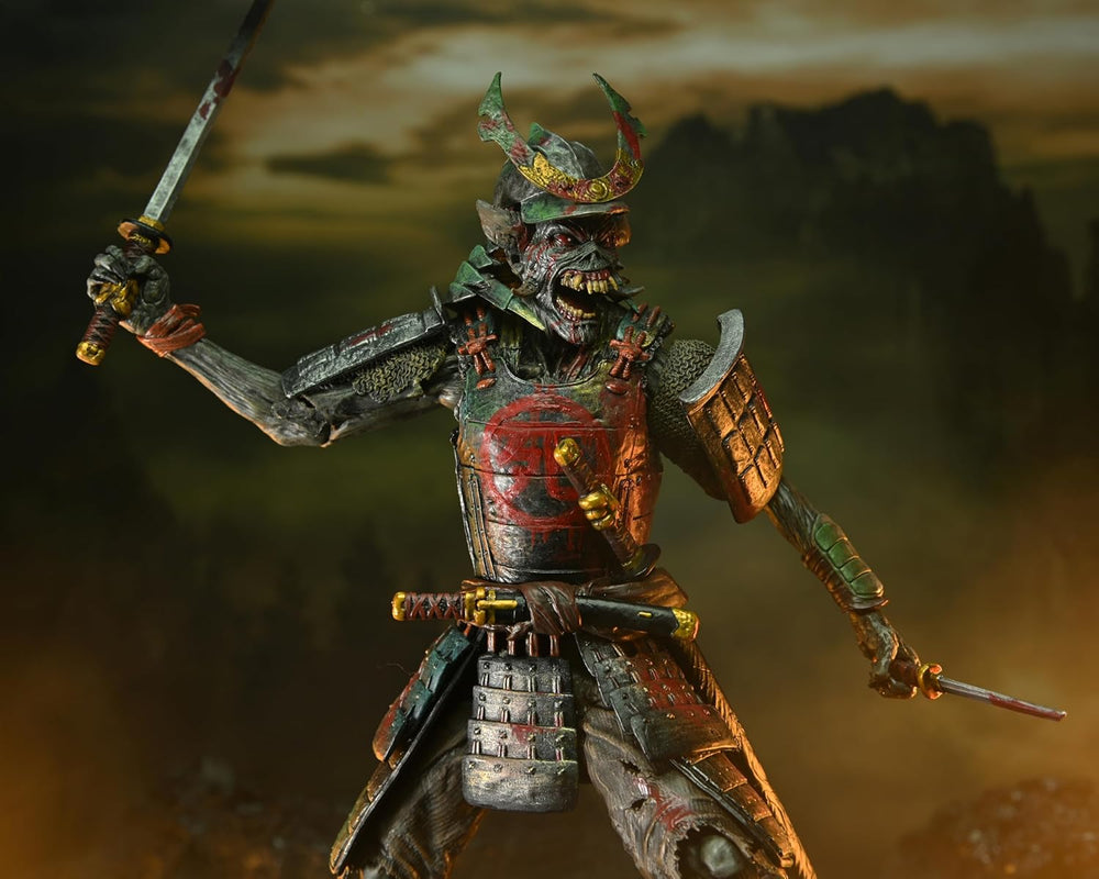 NECA Iron Maiden Future Past World Tour Ultimate Senjutsu Eddie and Somewhere...