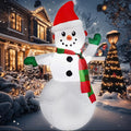 4FT Inflatable Snowman Christmas Decoration Outdoor with LED Lights