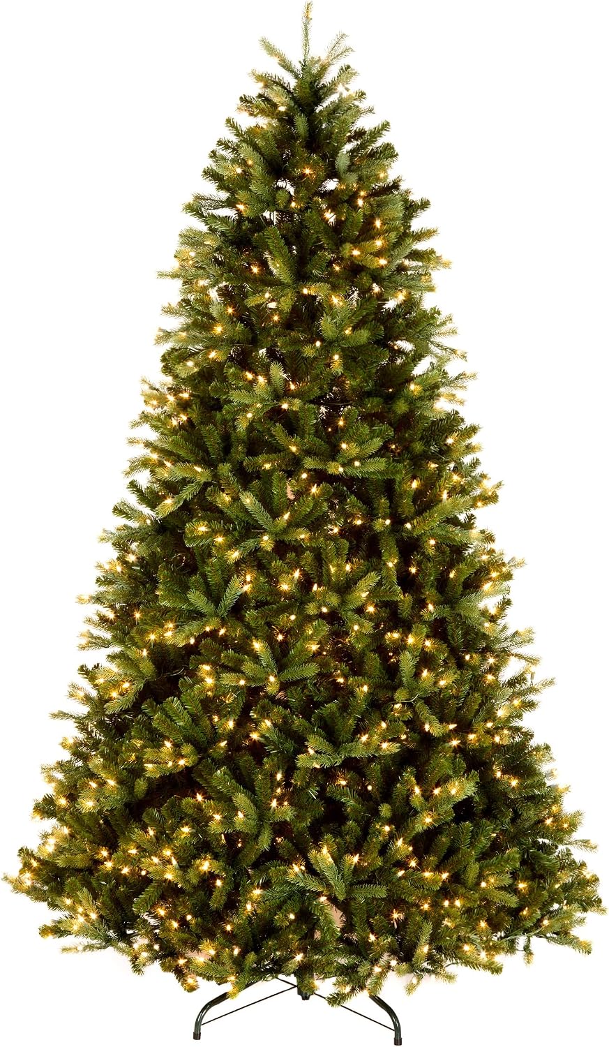National Tree Company 7.5ft Pre-Lit Jersey Fraser Fir Medium Christmas Tree