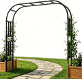 Thickened Metal Garden Arch-92.5L*105H,Trellis for Climbing Plants Outdoor
