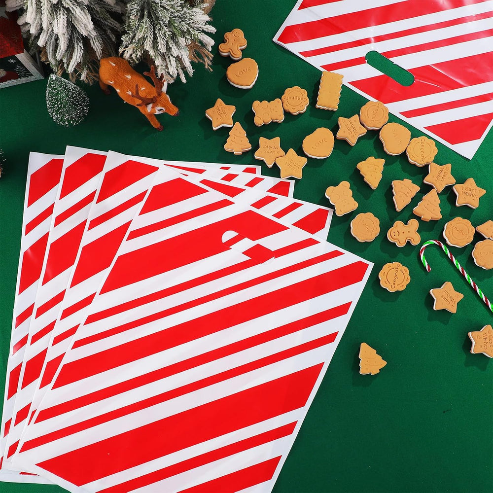 Tenceur 150 Pcs Christmas Jumbo Big Gift Bags 17'' x 12'', Re...