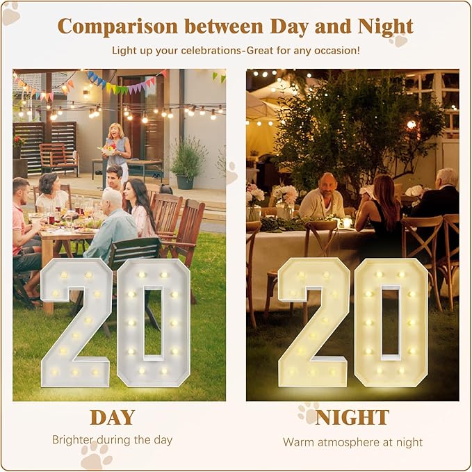 Marquee Light Up Letters: 4FT Large Decorative Signs for Party Decorations Baby Shower Birthday Wedding Engagement Anniversary, 4 Feet Tall Pre-Cut DIY Foamboard Letter V - Easy to Assemble