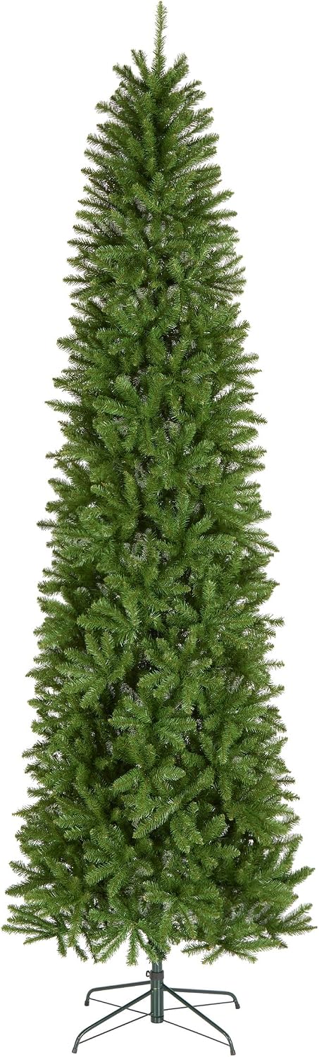 National Tree Company 10ft Unlit Kingswood Fir Slim Christmas Tree