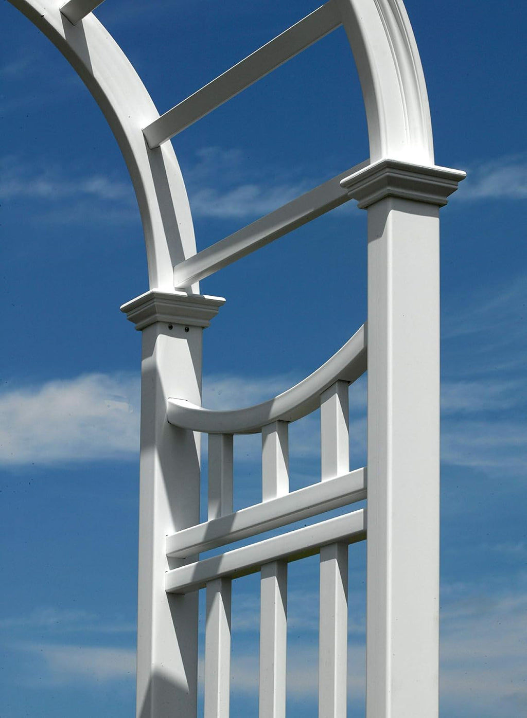Vienna 49" W x 91" H Vinyl Arbor