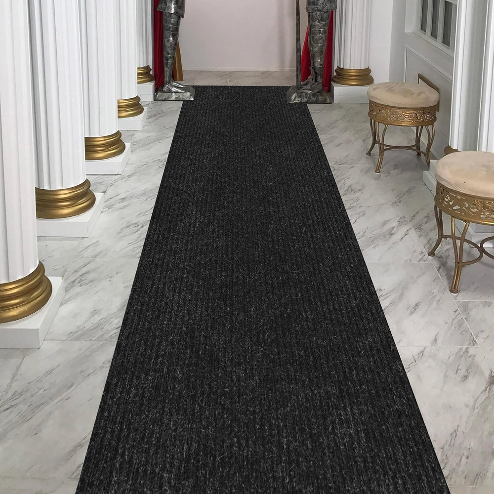 Ottomanson 3x12 Hallway Runner Rug – Non-Slip Indoor Outdoor Door Mat